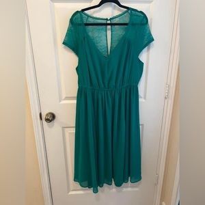Beautiful Green Torrid Dress Size 2